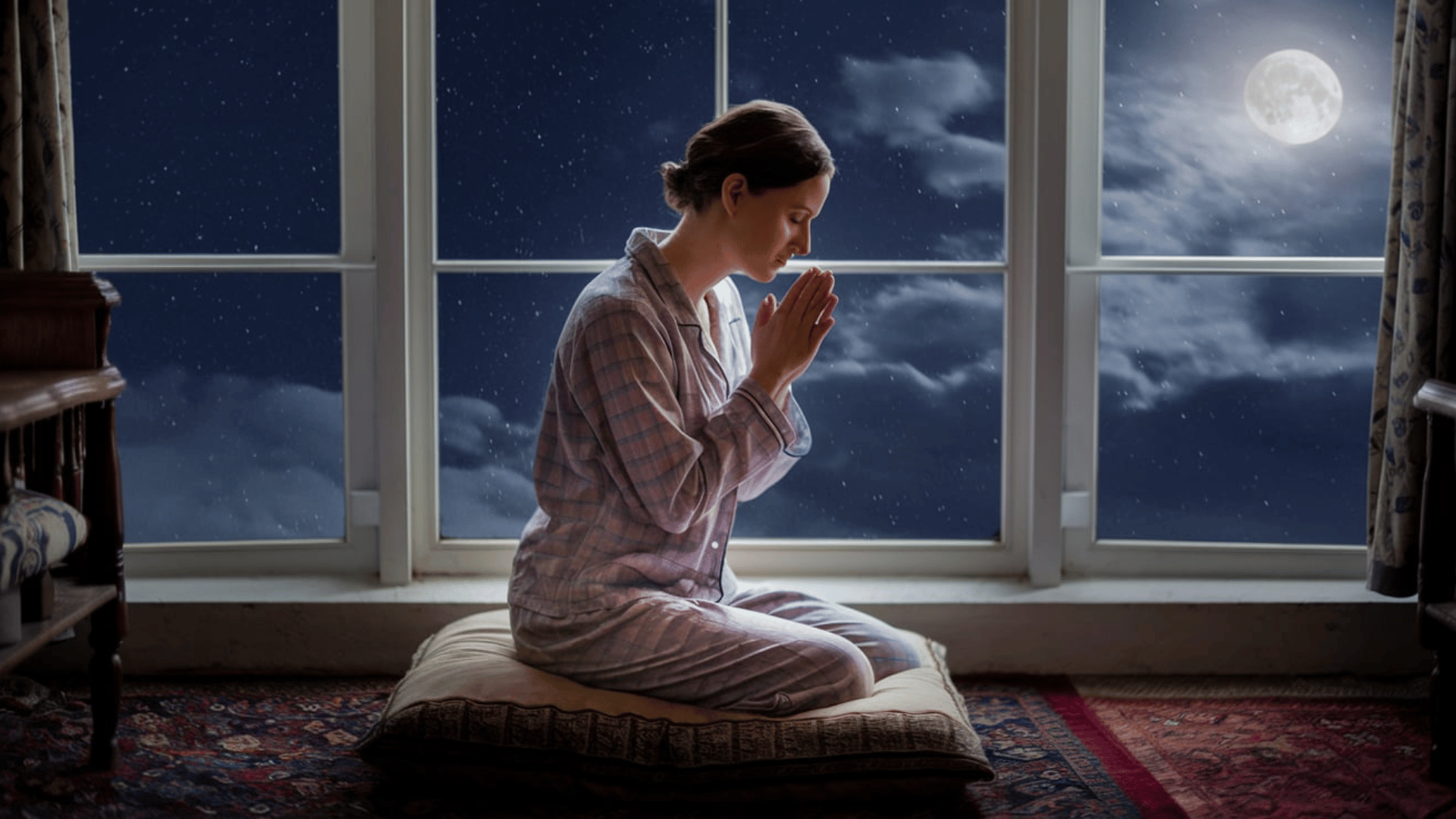 Evening Prayer for Peaceful Sleep